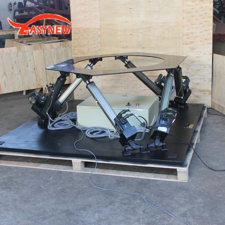 六自由度电动动感平台 VR过山车座椅 仿真模拟驾驶设备VR坦克