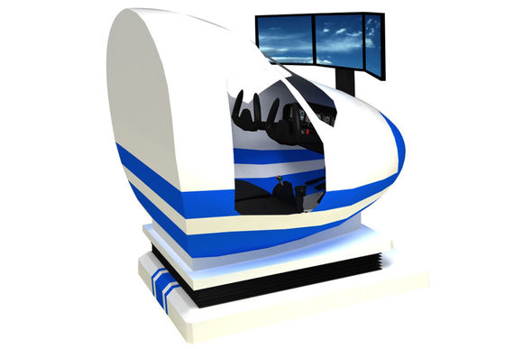 六自由度运动平台飞行模拟器 儿童民航飞行模拟器插图