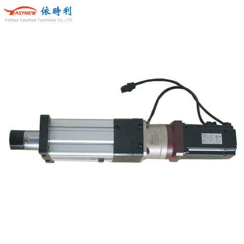 10KN推力1吨负载伺服电动缸70mm行程 直线式伺服电缸