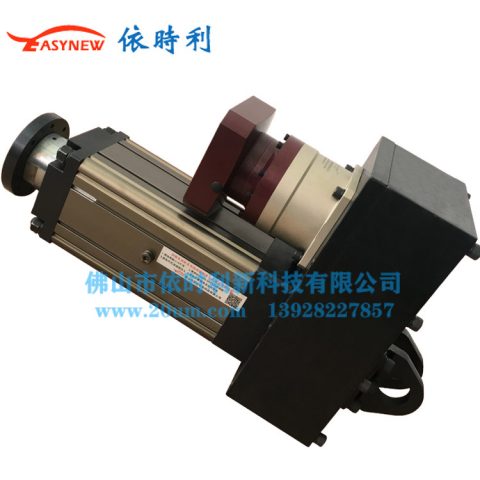 额定出力：6T/60KN 有效行程50mm折返电动缸