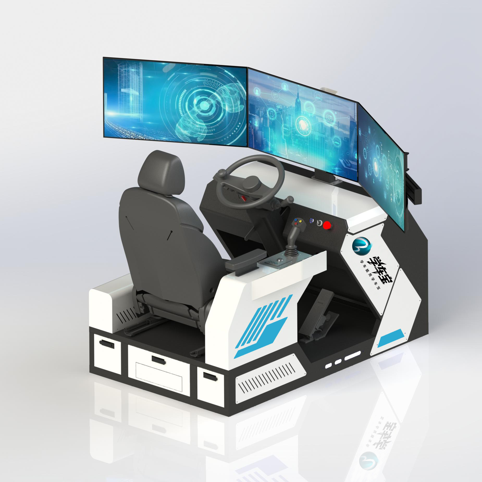 YSL-MNC-3P32 铲车-远控驾驶模拟舱插图