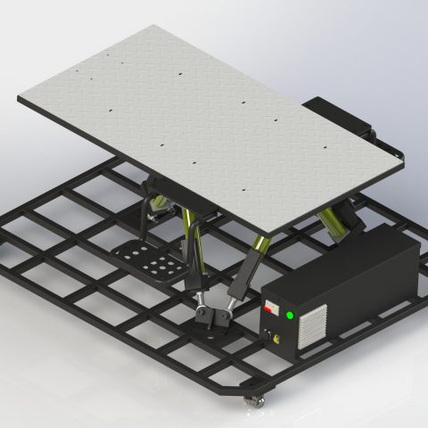 eVTOL 六自由度模拟平台